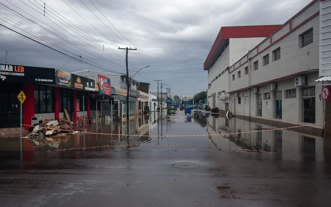 tragédia, climática, fortes, chuvas, inundações.