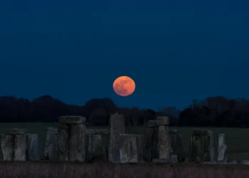 fenômeno, lunar;